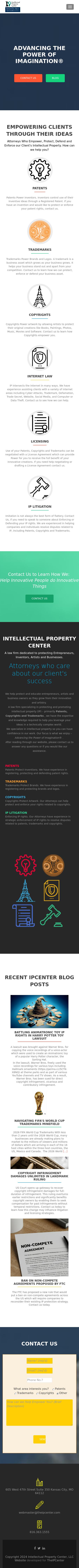 Intellectual Property Center, LLC - Overland Park KS Lawyers