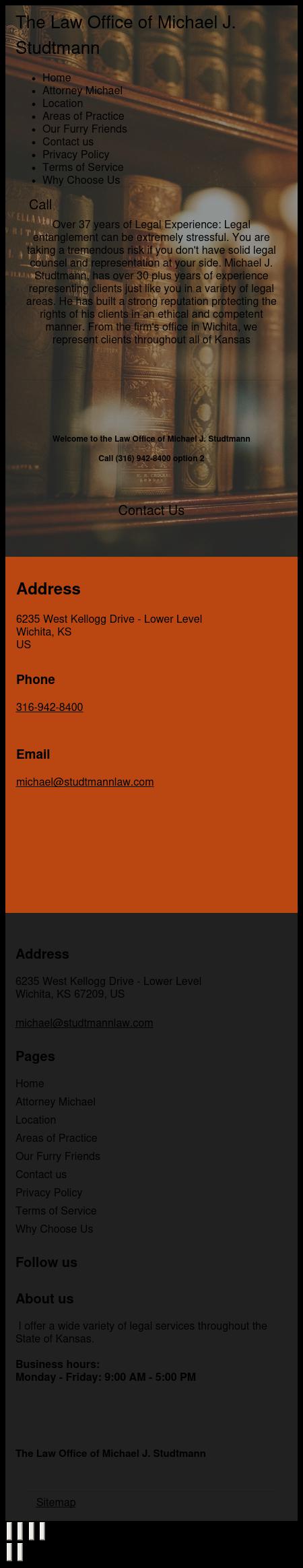 Law Offices of Michael J. Studtmann, P.A. - Wichita KS Lawyers