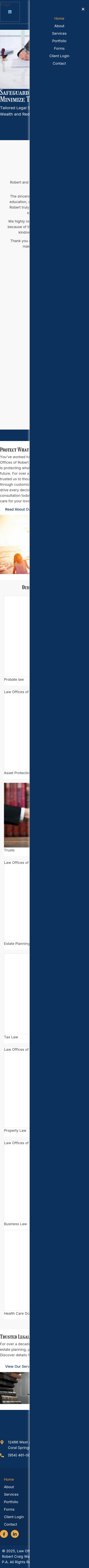 The Law Offices of Robert Craig Wallach, P.A. - Coconut Creek FL Lawyers