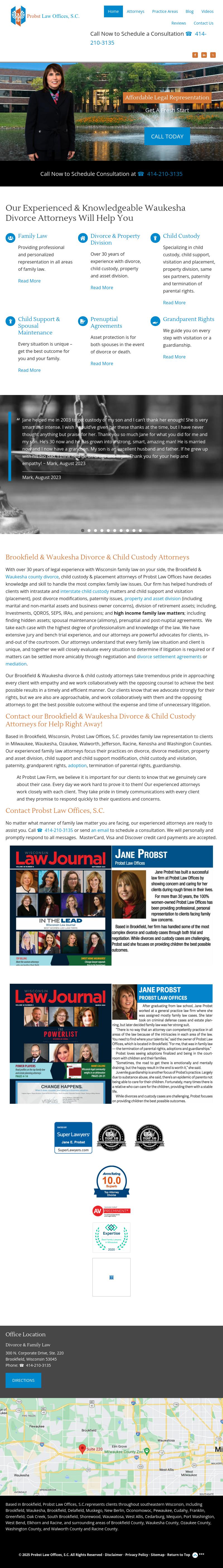 Attorney Jane E. Probst - Milwaukee WI Lawyers