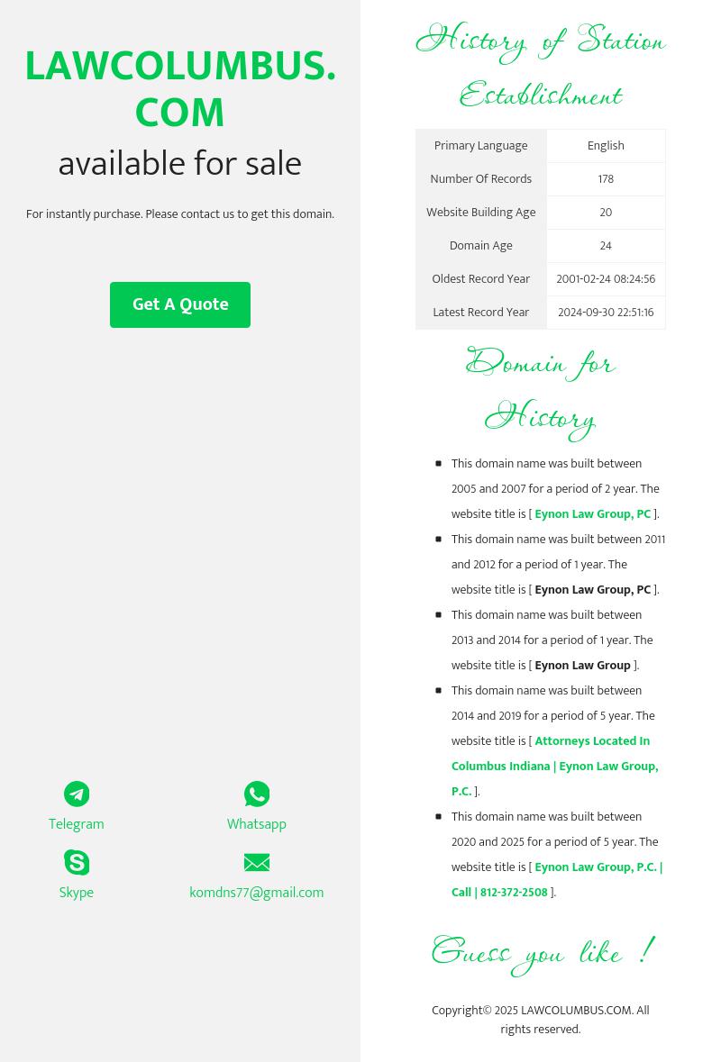 Eynon Law Group, P.C. - Columbus IN Lawyers